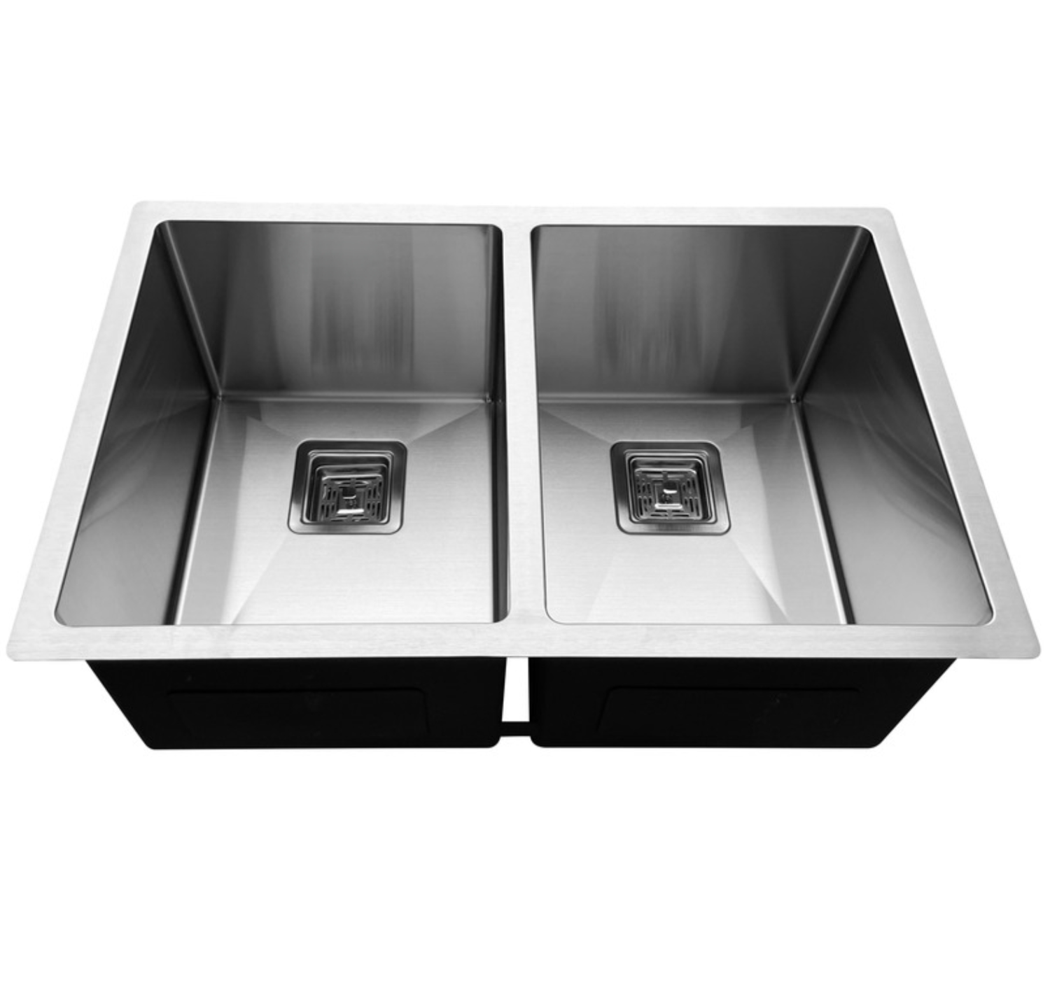 OEM HU2818H 28* 18* 10 inch undermount double sink bowl Stainless Steel Kitchen Sink 