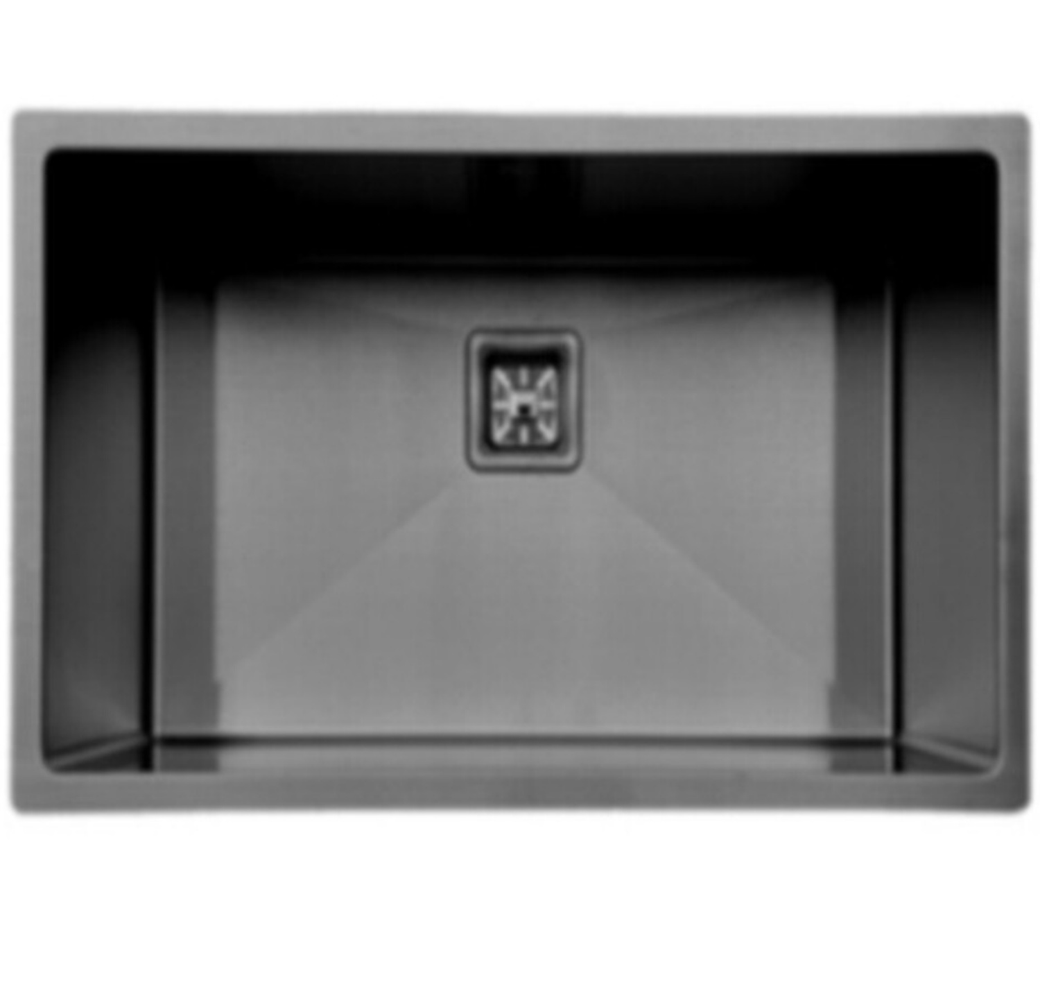 HU3218S(Black) Undermount Single Bowl Stainless Steel Sink For Kitchen