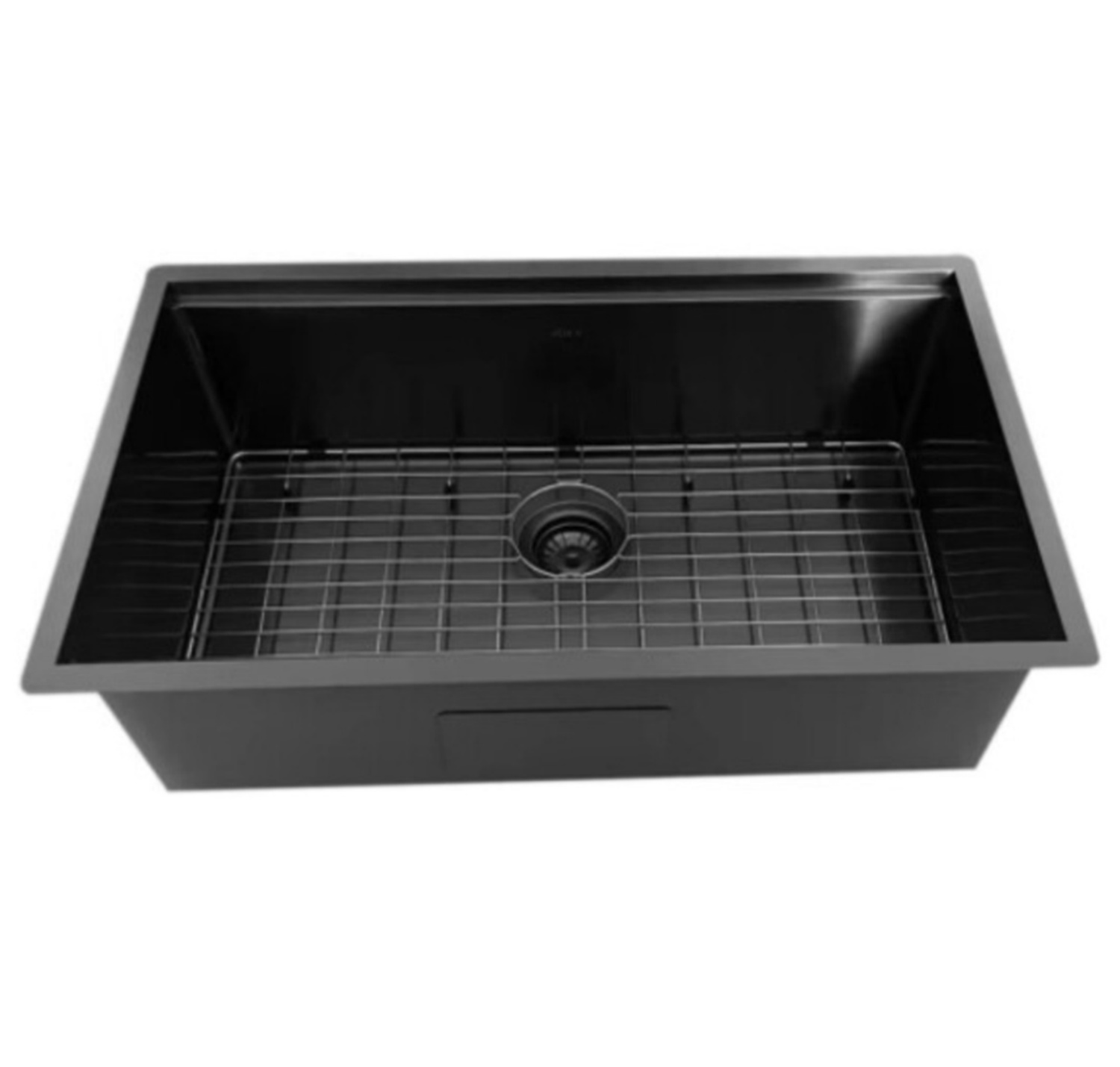 3219S(Black) Undermount Single Bowl Stainless Steel Workstation Sink For Kitchen