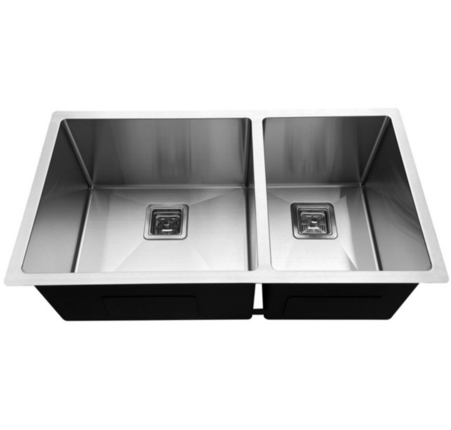 HU3318O 6040 Undermount Double Bowl Stainless Steel Sink For Kitchen