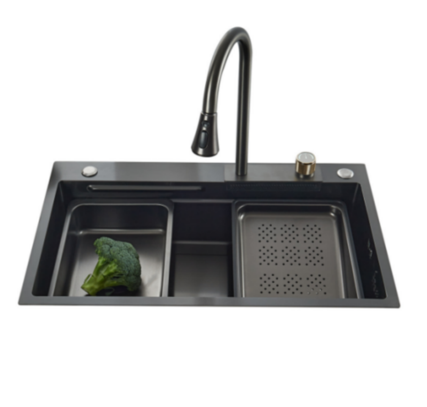 OEM multifunctional FeiYu 1st 30*18* 9 inch topmount/drop-in single sink bowl Stainless Steel workstation Sink 