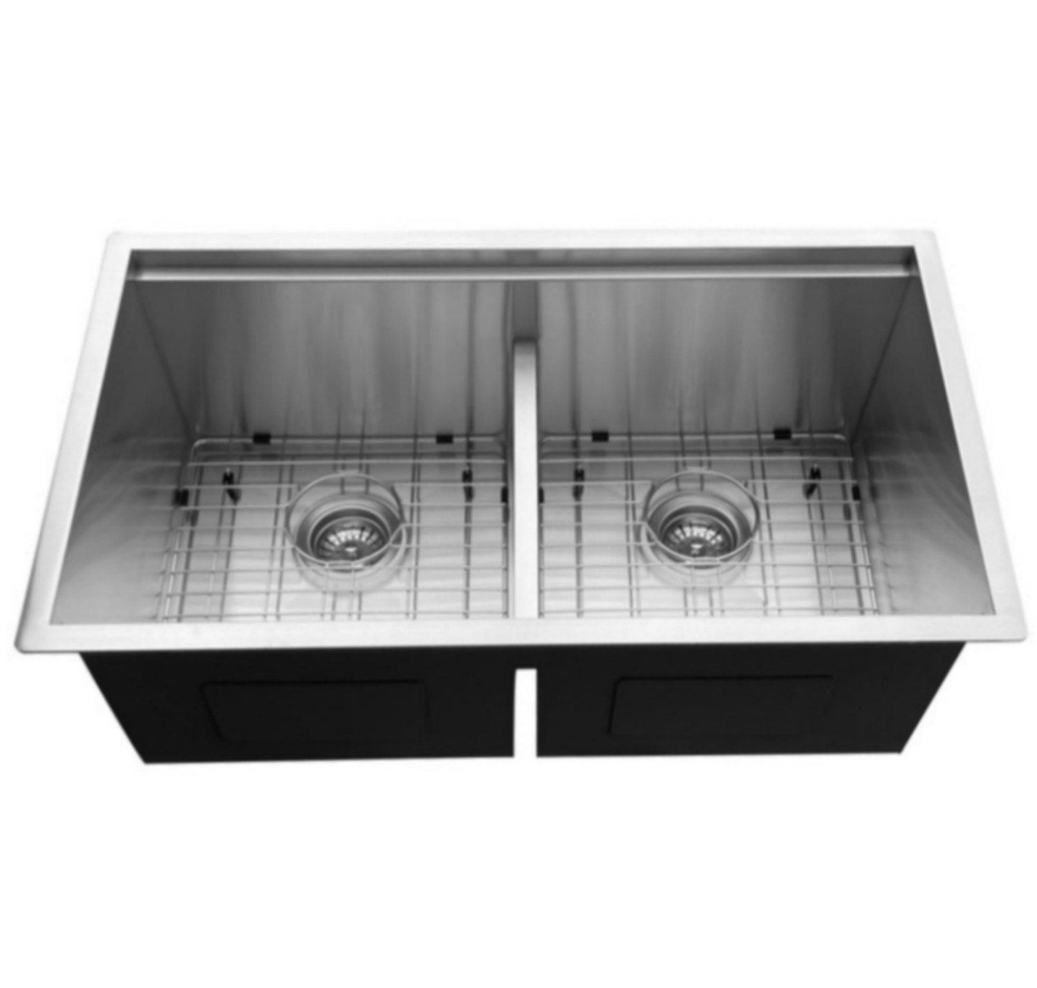 3219D Undermount Double Bowl Stainless Steel Workstation Sink For Kitchen