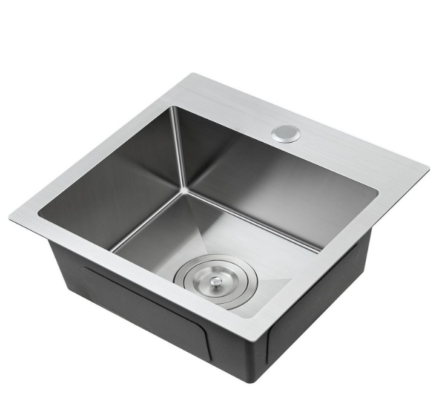 HT1515S Topmount Single Bowl Stainless Steel Sink For Kitchen