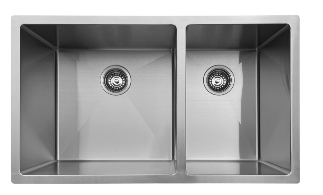 OEM HU3219O 32* 19* 10 inch  SUS304 undermount double sink bowl stainless steel kitchen sink 