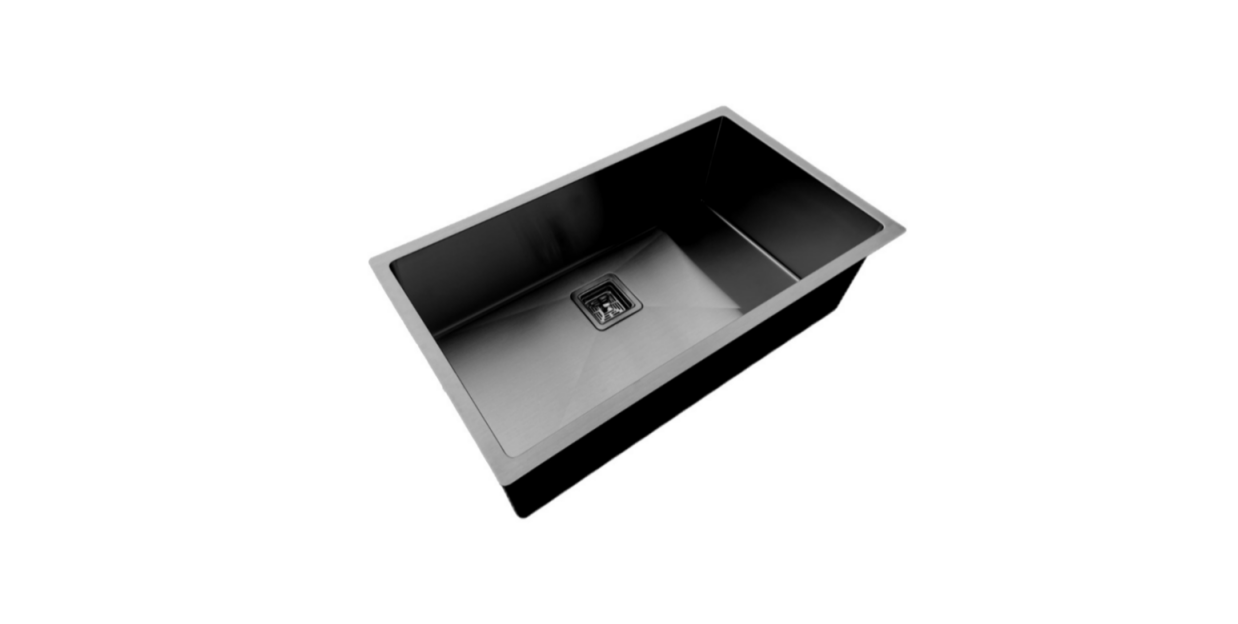 OEM HU3218S(Black) 32*18* 10 inch undermount single sink bowl Stainless Steel Kitchen Sink 