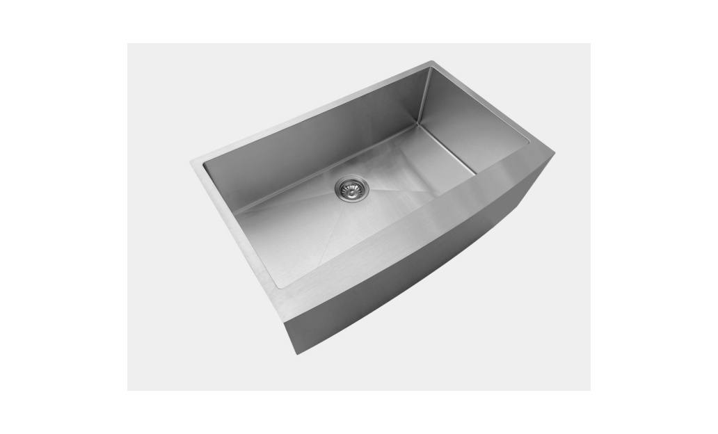 OEM HU3321S 33*21*10 inch undermount apron front single sink bowl stainless steel kitchen sink 