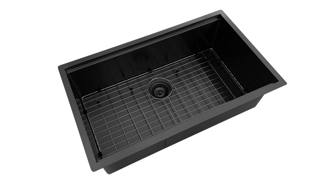 OEM 3219S(Black) 32* 19* 10 inch undermount single sink bowl stainless steel workstation sink