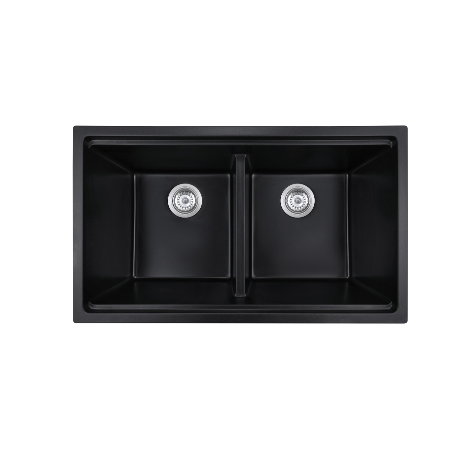 BLM-GU8148D Undermount Double Bowl Quartz Sink For Kitchen