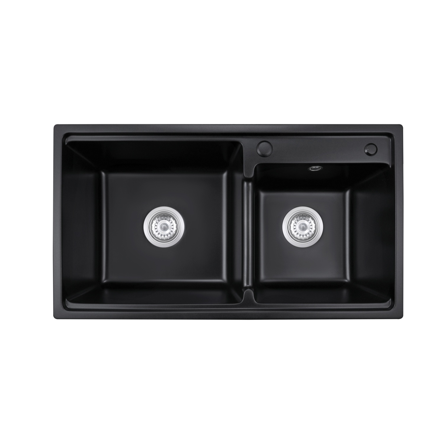 BLM-GT8045D1 Topmount Double Bowl Quartz Sink For Kitchen