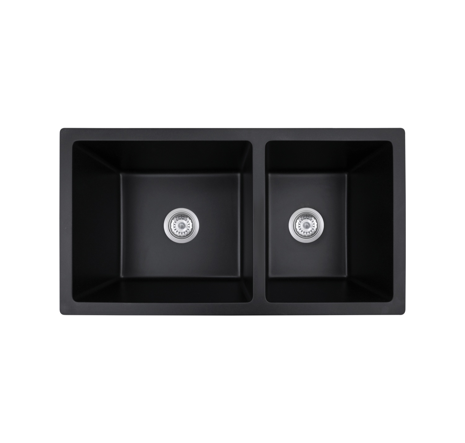 BLM-GU8646D Undermount Double Bowl Quartz Sink For Kitchen