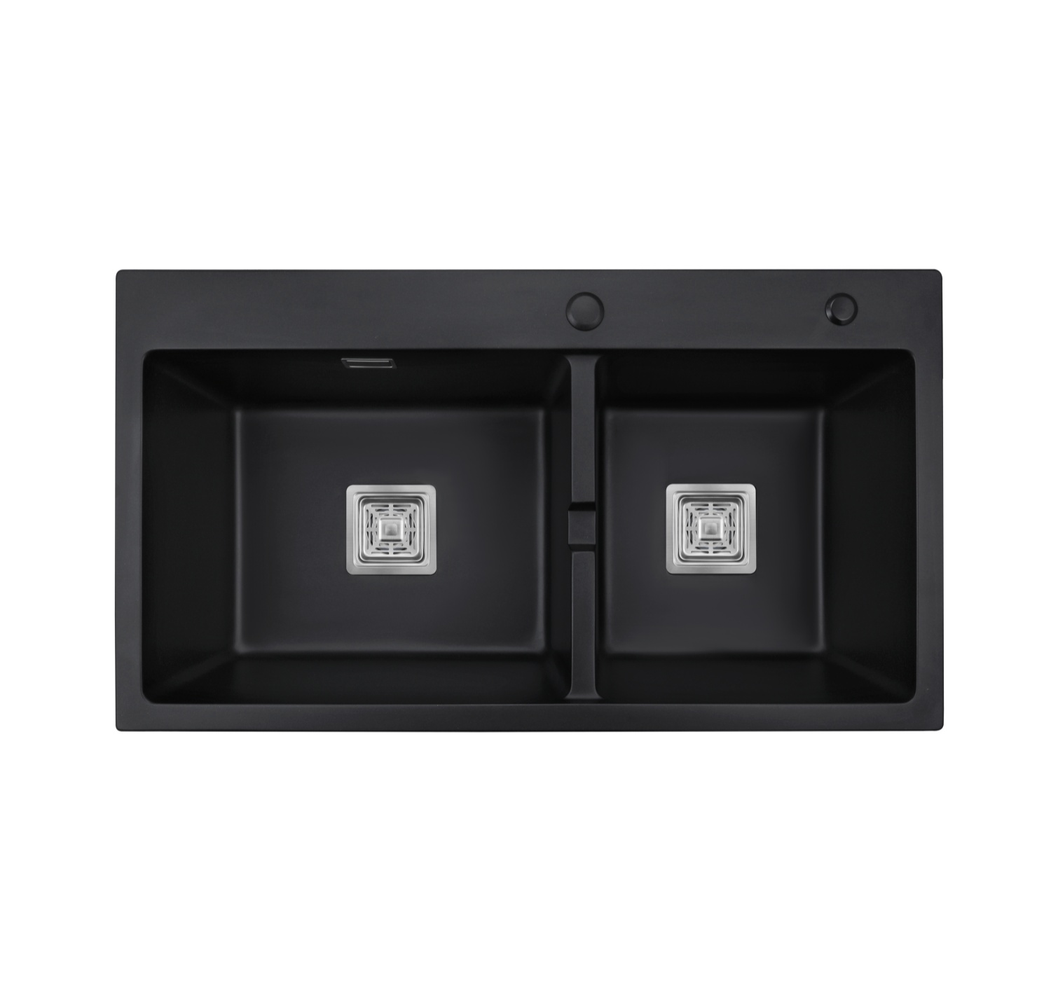 BLM-GT8346D Topmount Double Bowl Quartz Sink For Kitchen