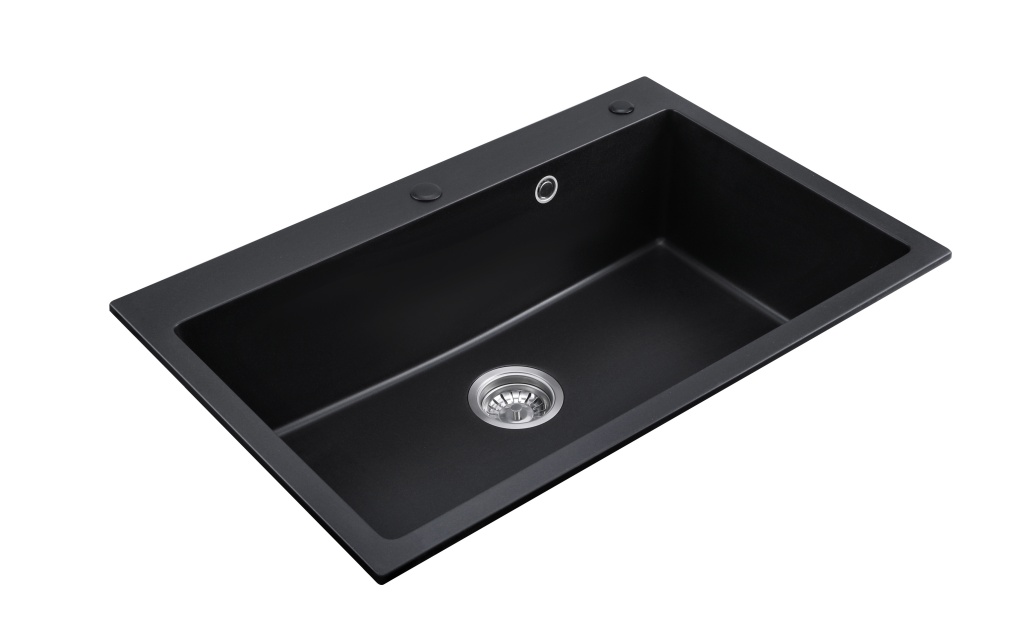 OEM BLM-GT7951S 31*20*8 inch topmount single sink bowl quartz sink for kitchen/hotel