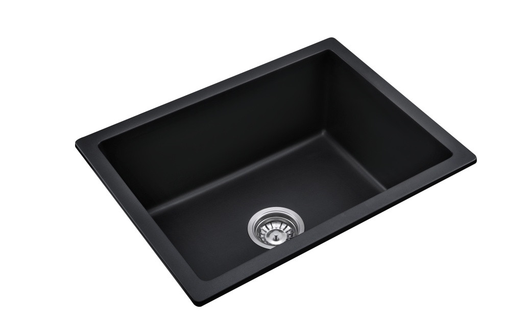 OEM BLM-GU6046S 24*18*9 inch undermount single sink bowl quartz sink for kitchen/hotel