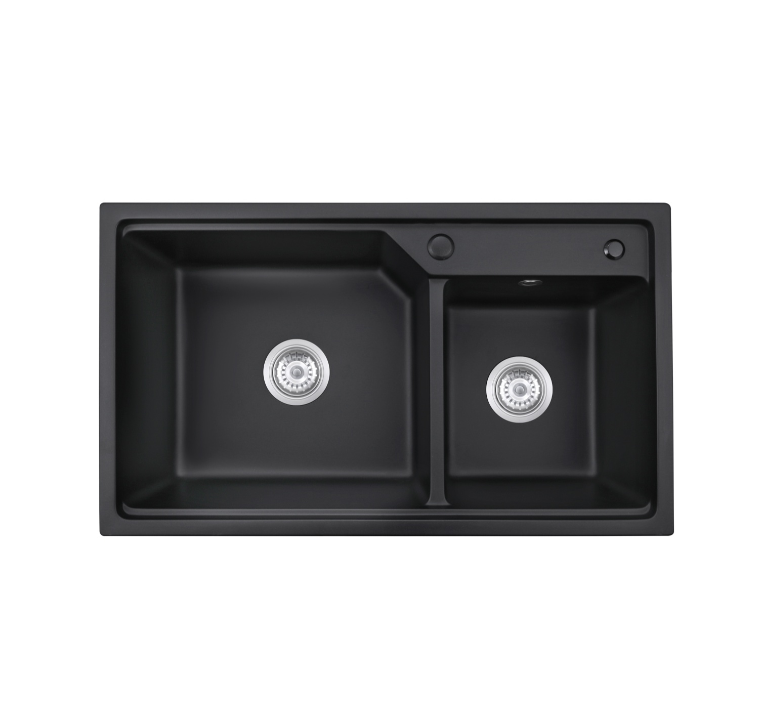 BLM-GT8047D Topmount Double Bowl Quartz Sink For Kitchen