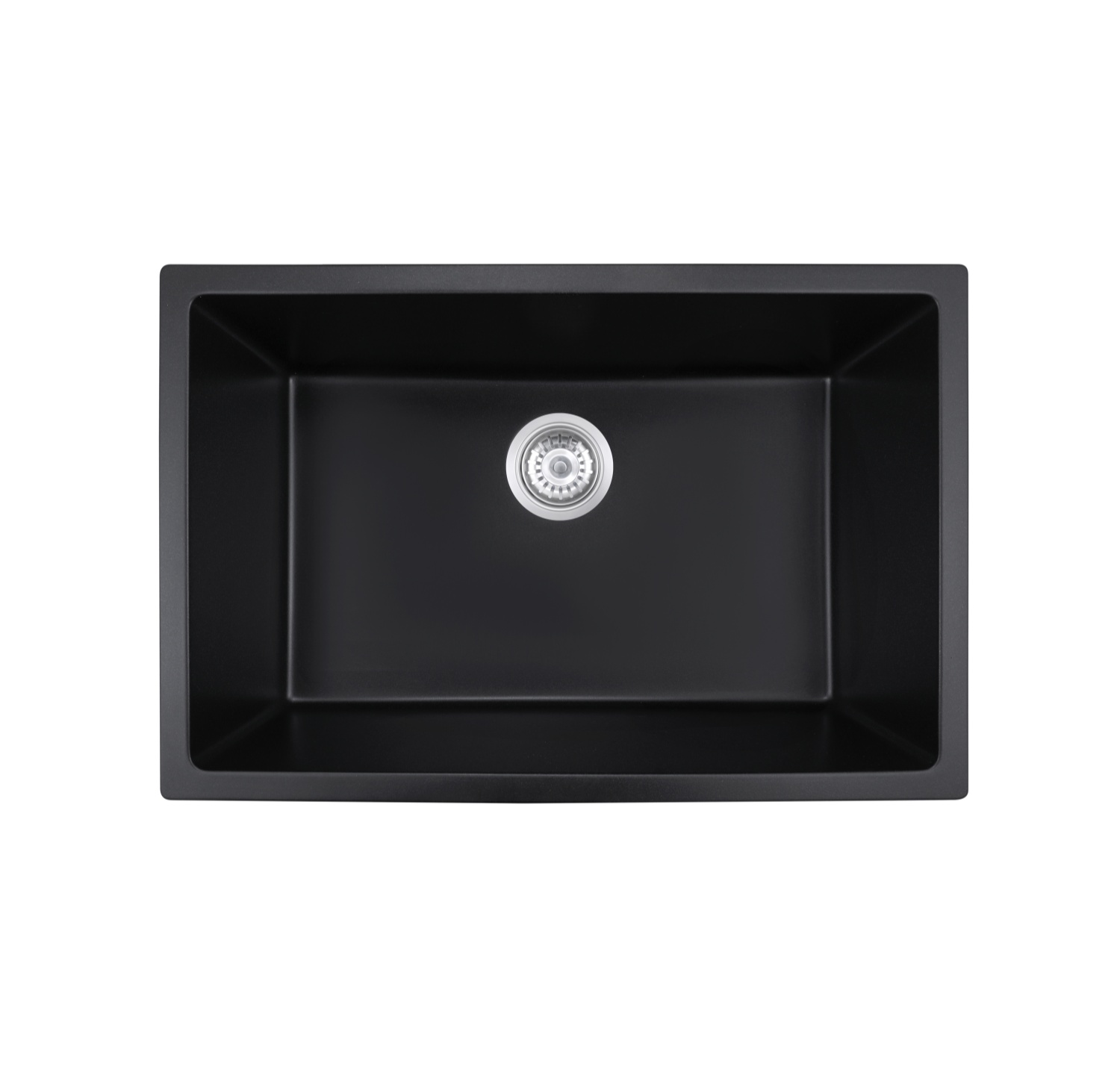 OEM BLM-GU7545S 30*18*8 inch undermount single sink bowl black quartz sink for kitchen