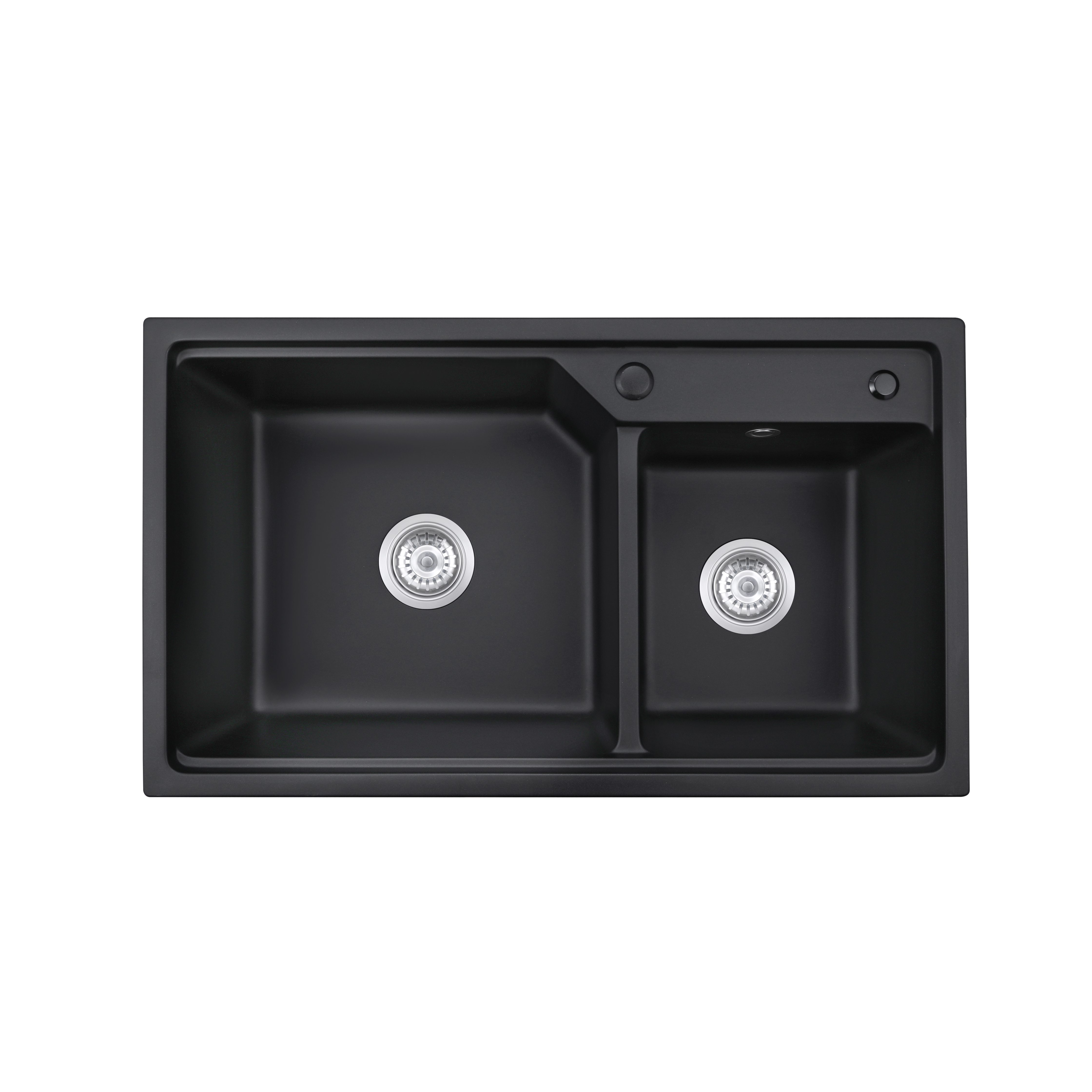 BLM-GT8047D Topmount Double Bowl Quartz Sink For Kitchen