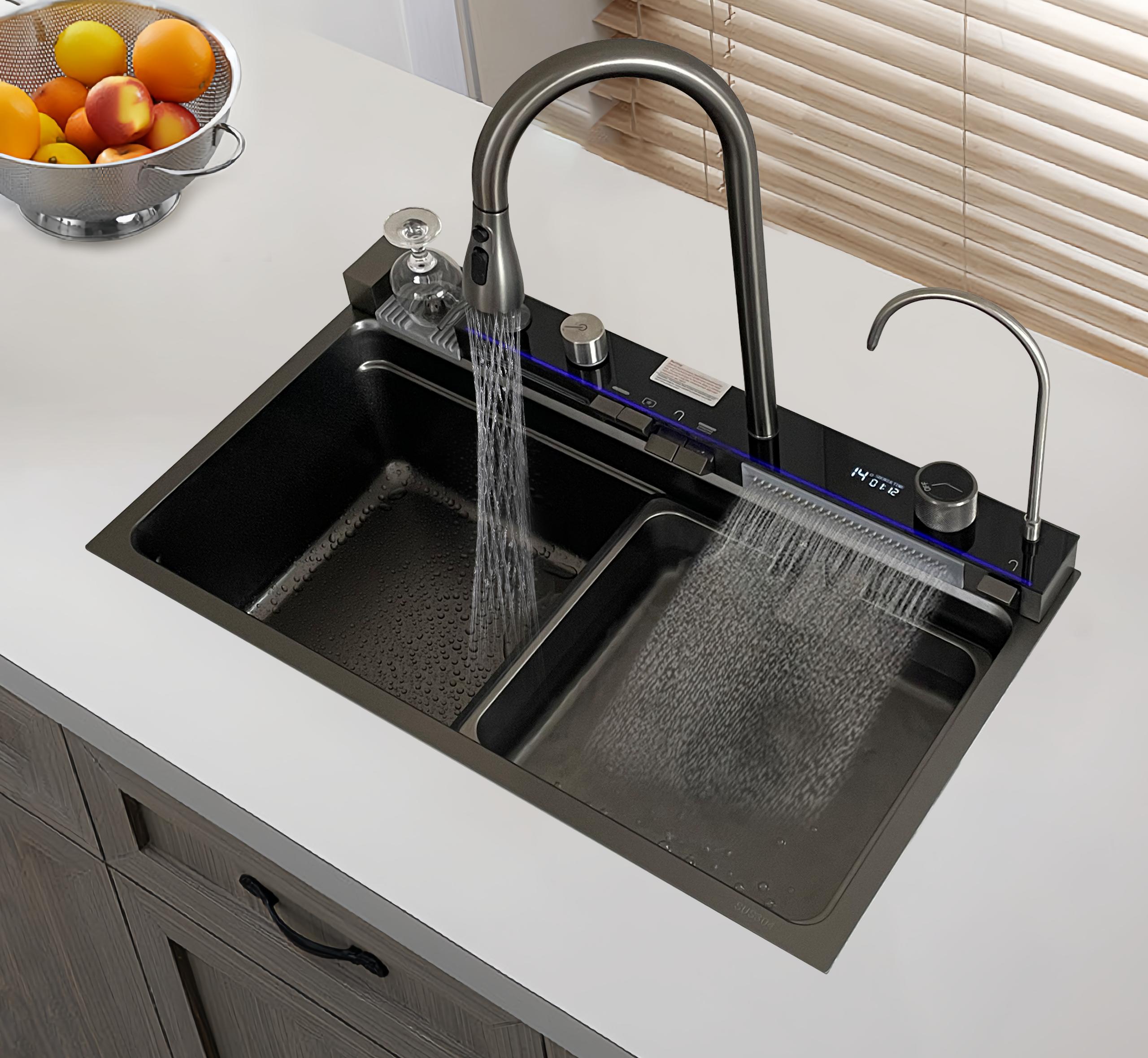 Whale2918S Topmount Single Bowl Stainless Steel Workstation Sink For Kitchen